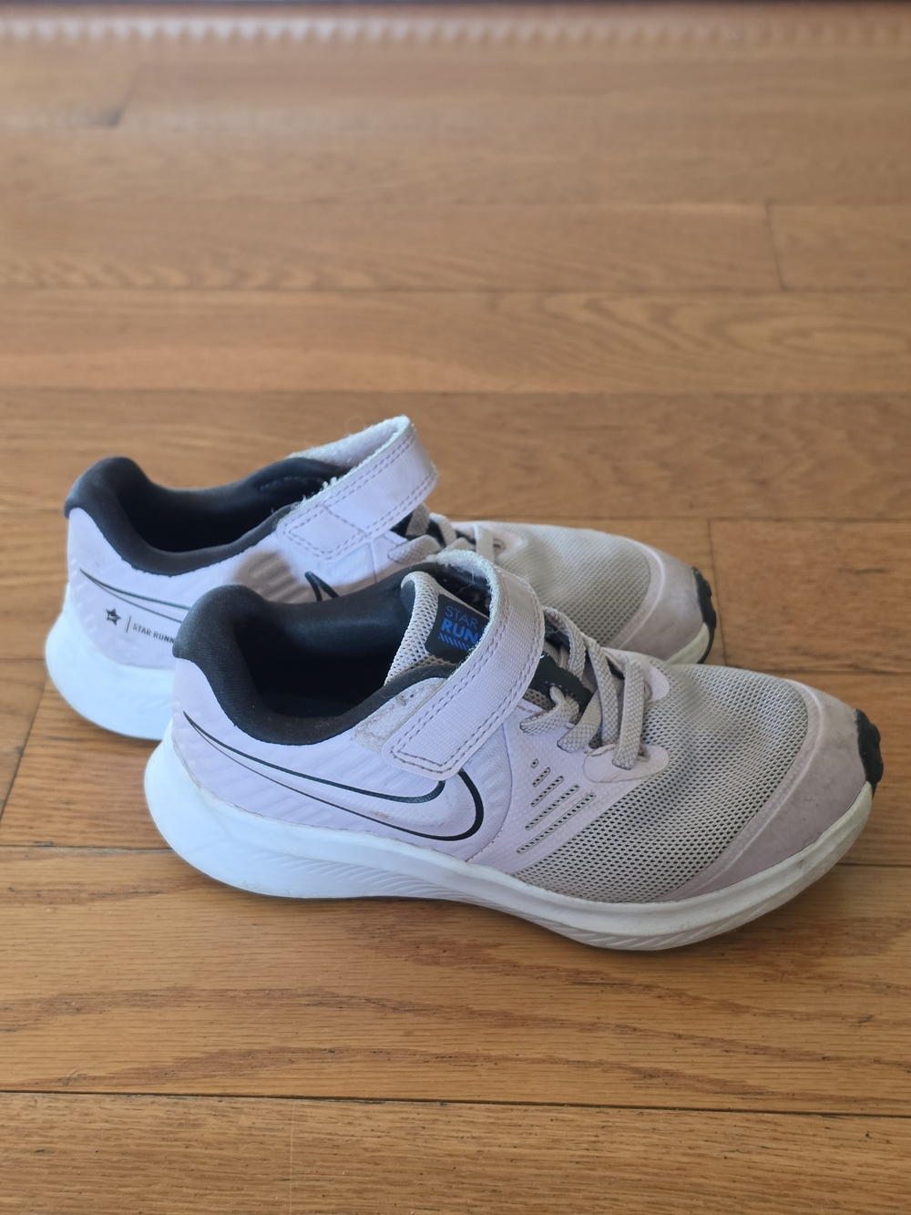 Nike Kids Sneakers - Light Pink and Black Accent